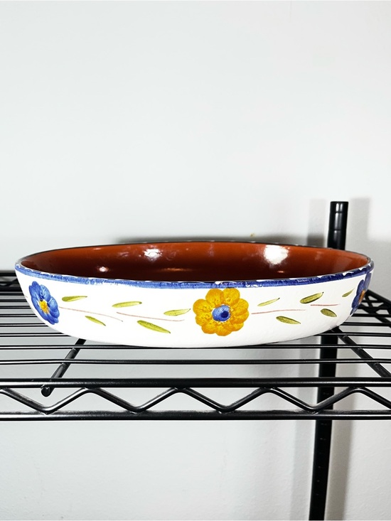 Furio Other - Furio Home "La Spezia" Hand Painted Oval Ceramic Baking Dish Serving Bowl Italy